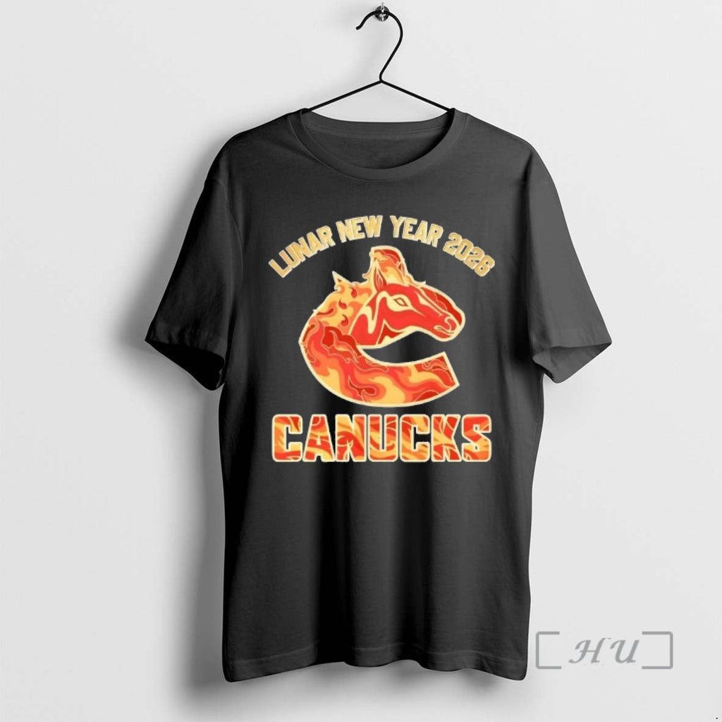 Officials Lunar New Year 2026 Vancouver Canucks Logo Unisex