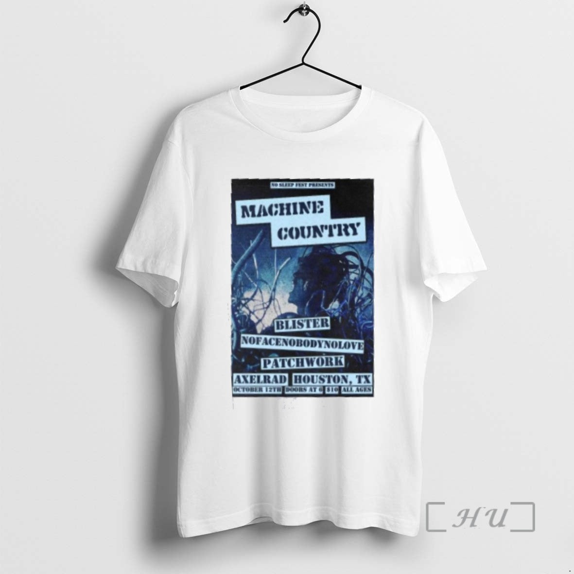 Officials Machine Country Houston Tx October 12 2025 Concert Tee Sweater