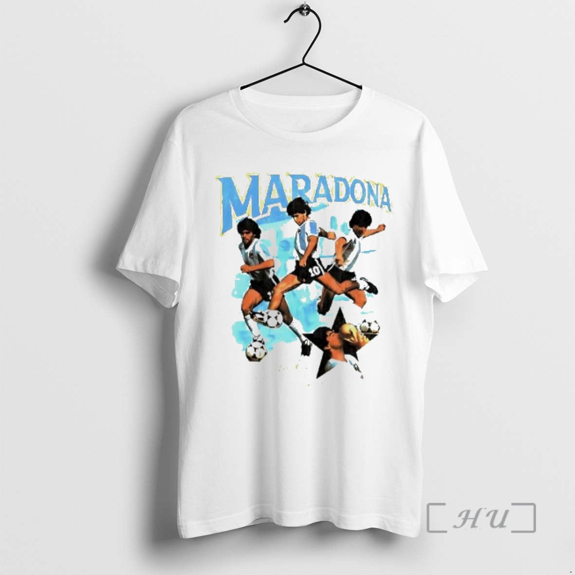 Officials Maradona Gracias Diego Argentina Football Legend Unisex