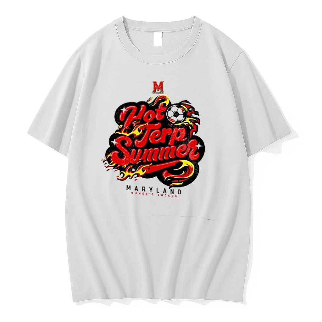 Officials Maryland Womens Soccer Hot Terp Summer T Shirt Sweater