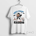 Officials Maxx Crosby Running Caricature Signature Raiders T Shirt Sweater