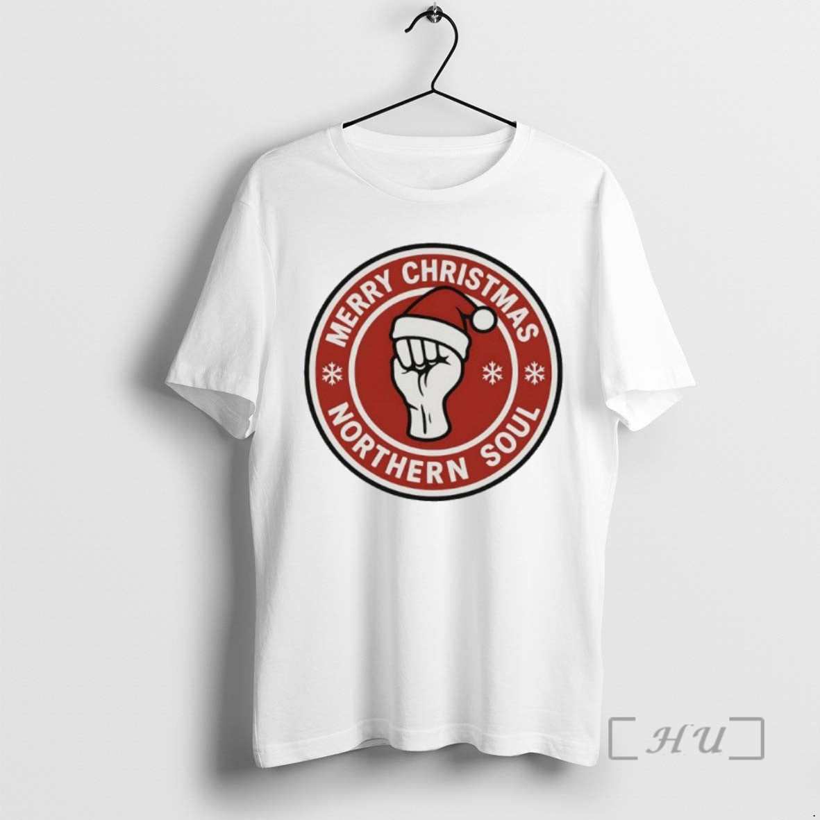 Officials Merry Christmas Northern Soul Logo T Shirt Sweater