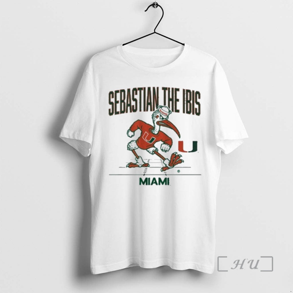 Officials Miami Football Gridiron Mascot Sebastian The Ibis Unisex