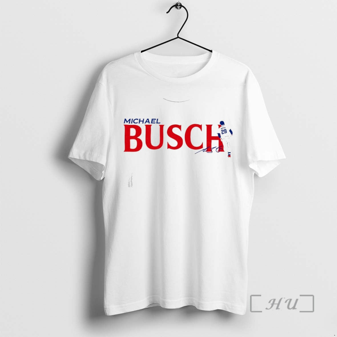 Officials Michael Busch 29 Chicago Cubs Baseball Tee Shirt Sweater