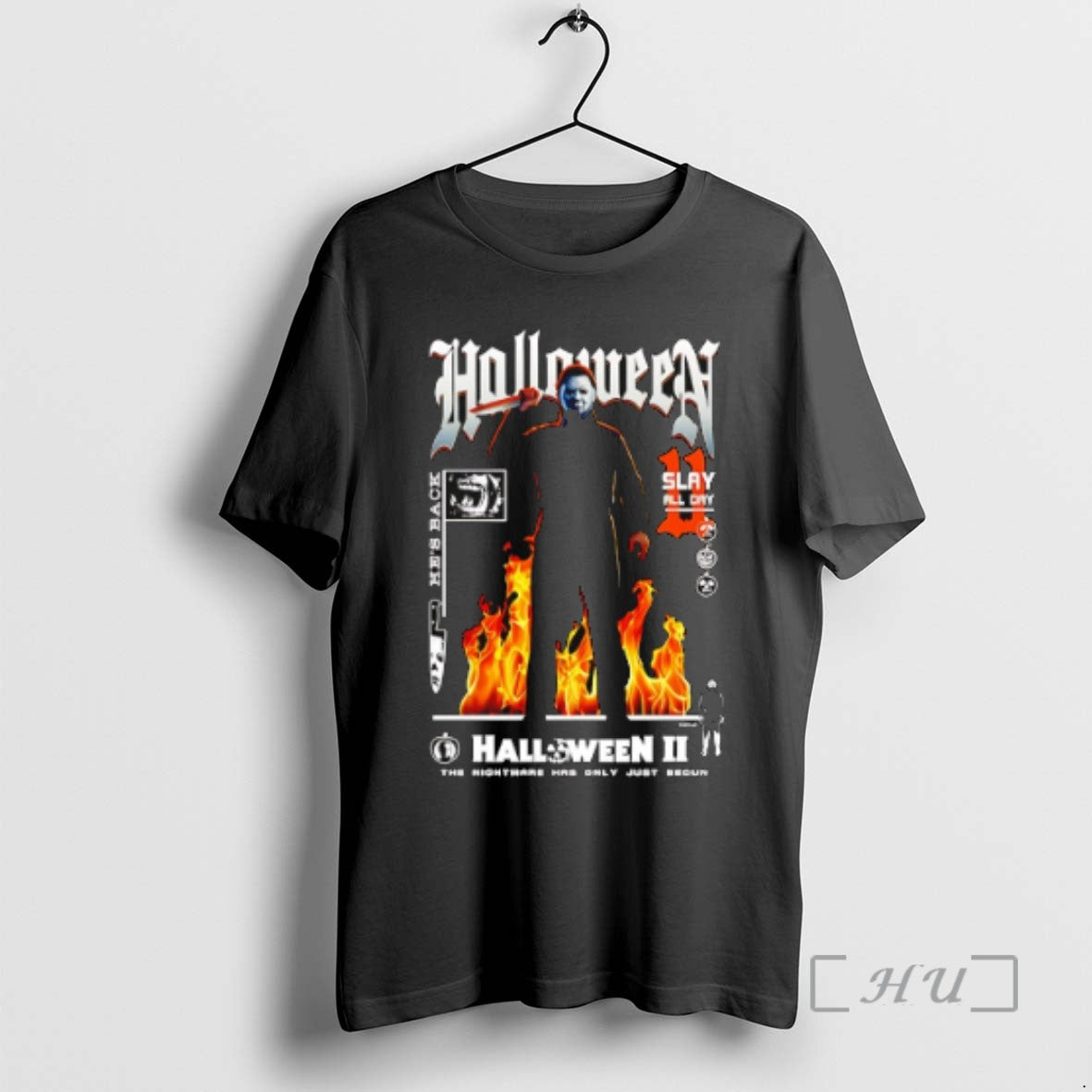 Officials Michael Myers Nightmare Flames Halloween Ii Shirts Sweater