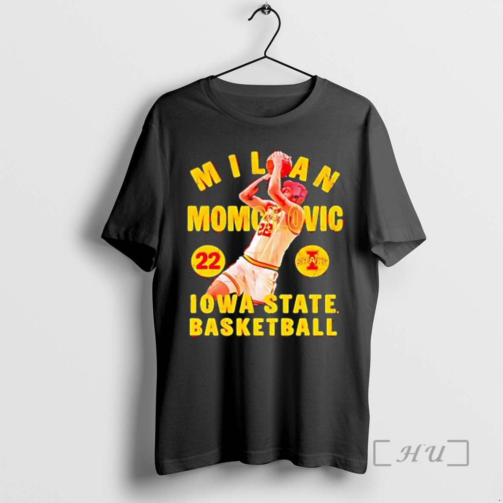 Officials Milan Momcilovic 22 Iowa State Cyclones Basketball Illustrated 2026 Unisex