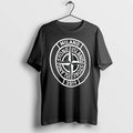 Officials Milano 2019 Stone Island Circular Compass Star Emblem Patch T Shirt Sweater
