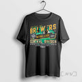 Officials Milwaukee Brewers 2025 National League Central Division Champions Tee Shirt Sweater