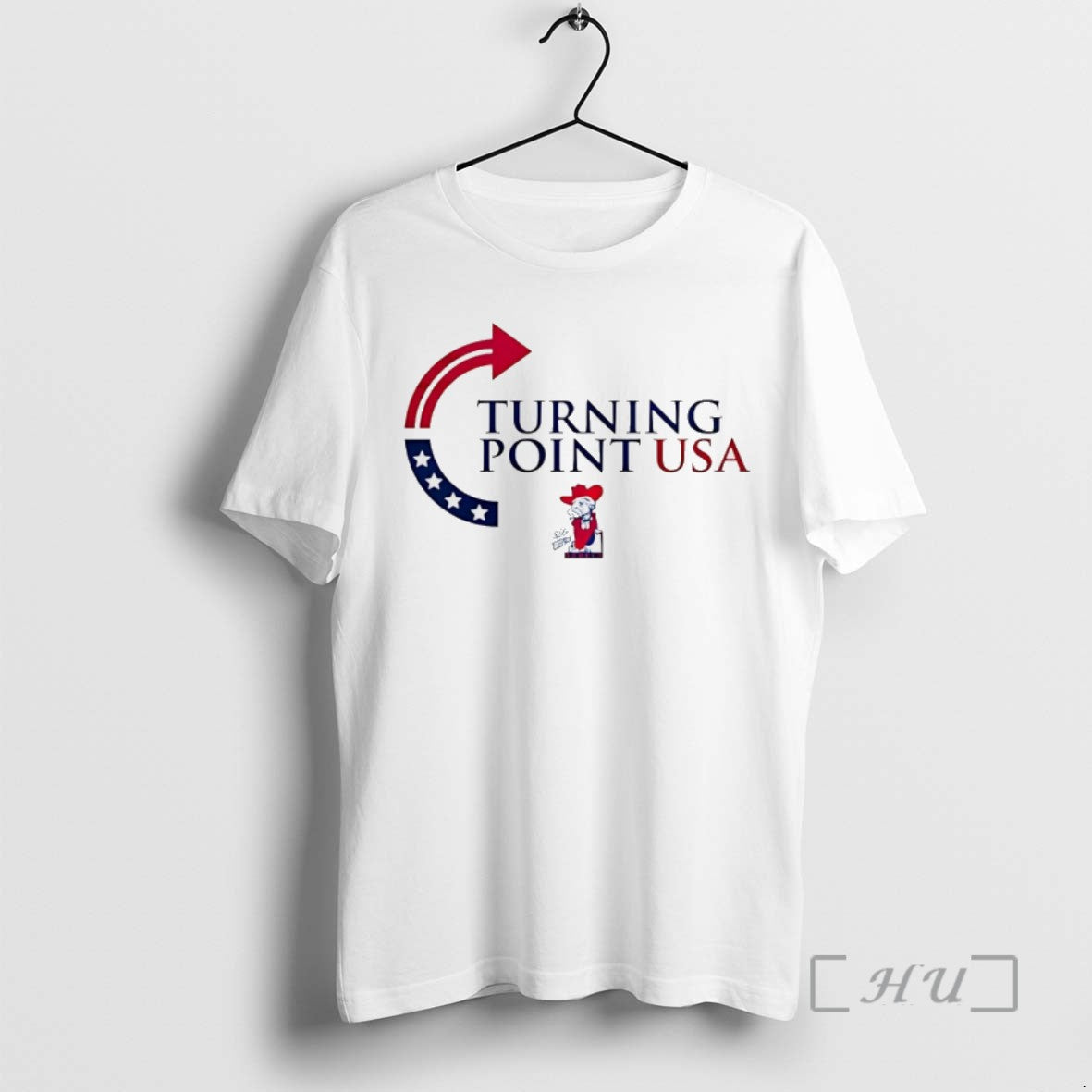 Officials Mississippi University X Turning Point Usa Logo 2025 T Shirt Sweater