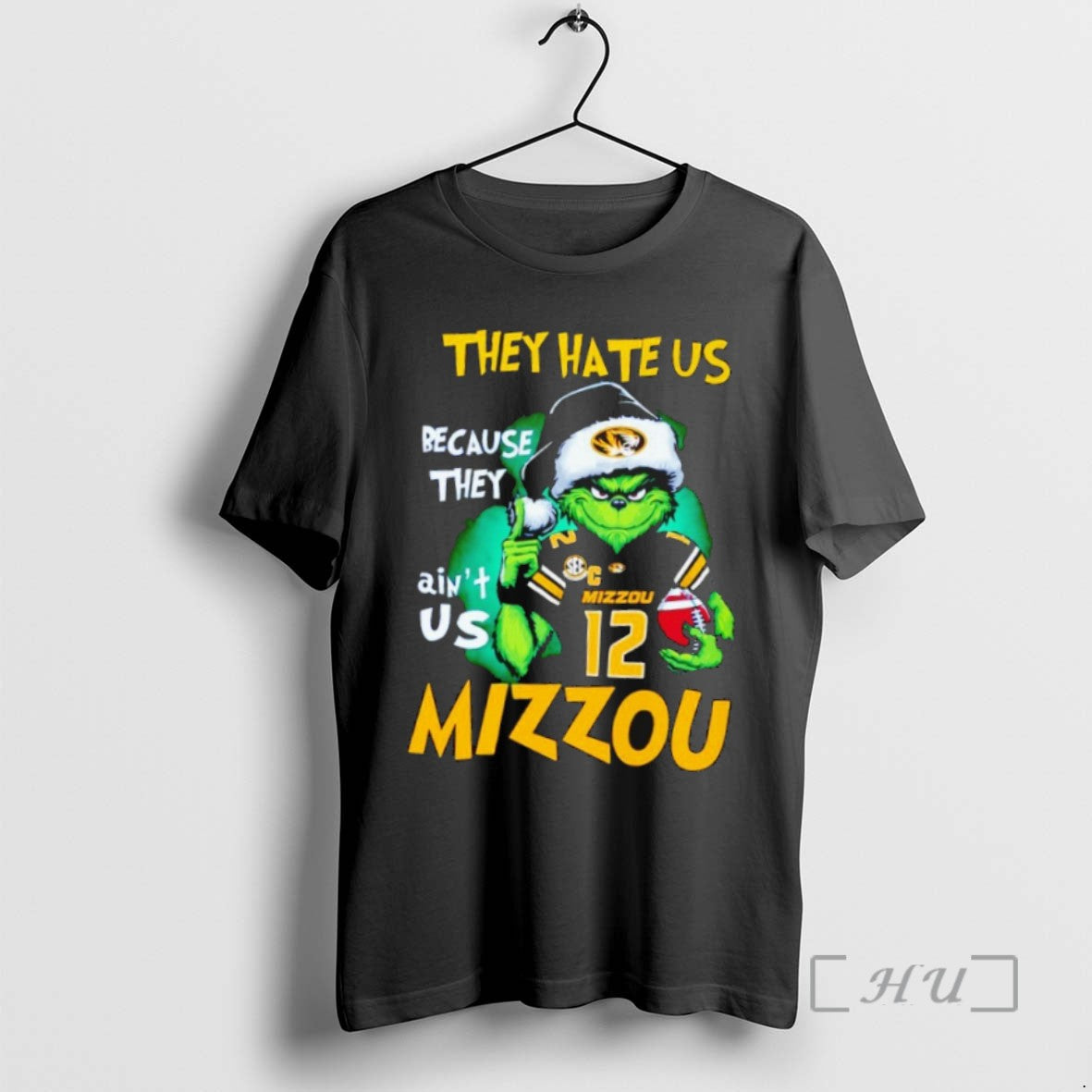 Officials Missouri Tigers Football The Grinch They Hate Us Because They Aint Us Mizzou Christmas