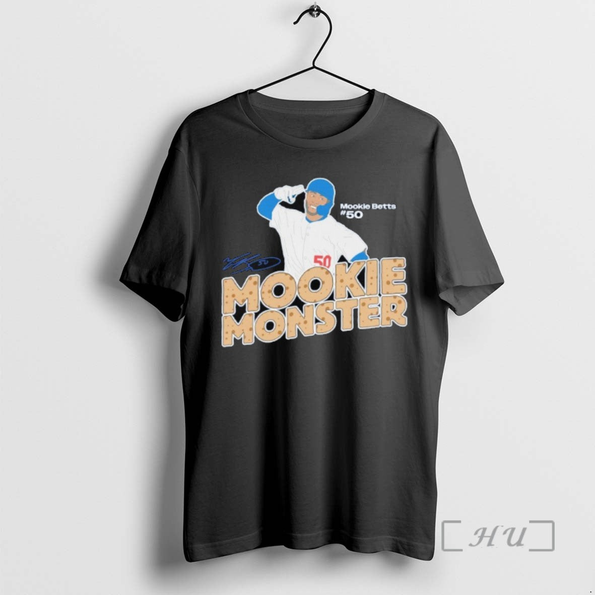 Officials Mookie Betts Los Angeles Dodgers Baseball Mlb Signature Tee Sweater
