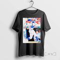 Officials Mookie Betts Los Angeles Dodgers Baseball Card Player T Shirt Sweater