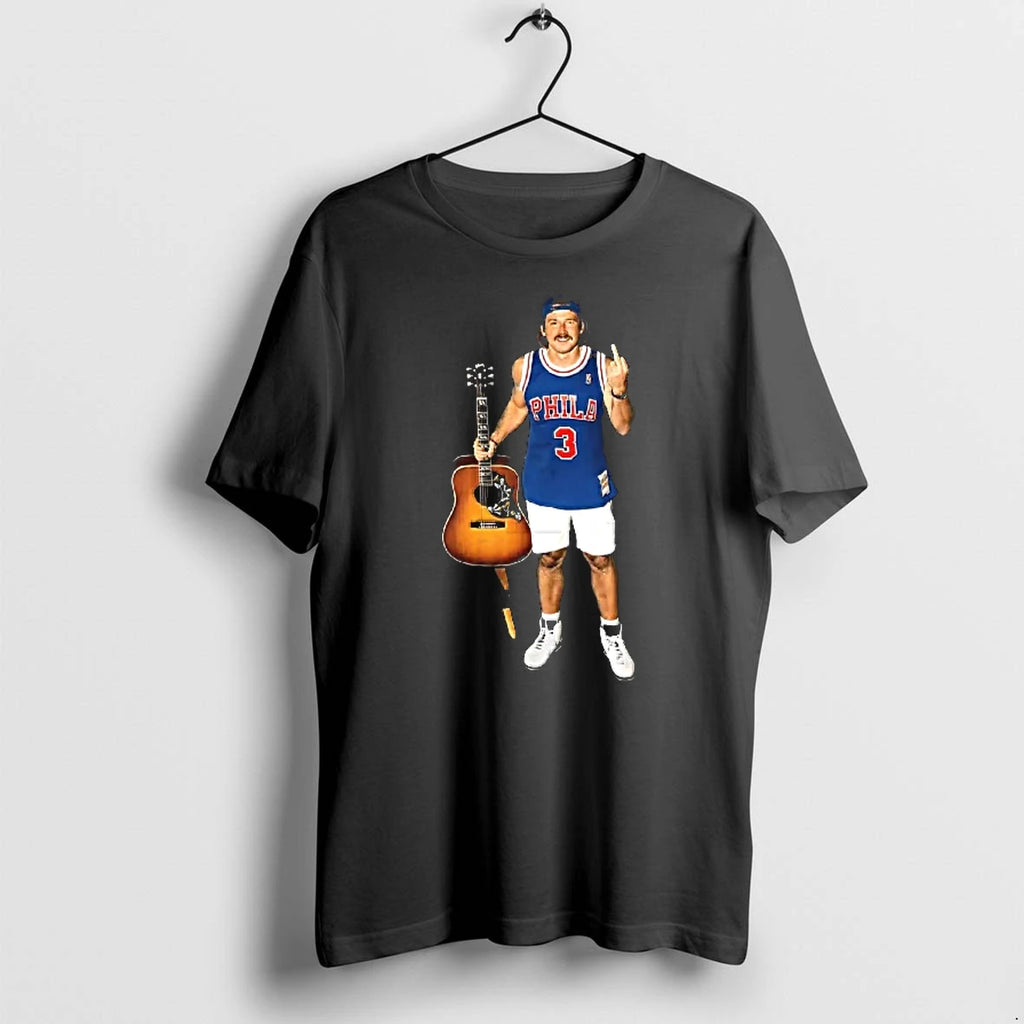 Officials Morgan Wallen Philadelphia 76ers Nba Middle Finger T Shirt Sweater
