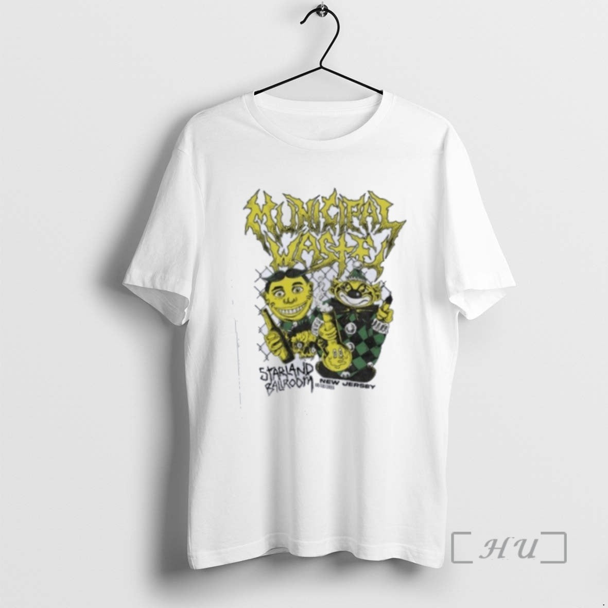 Officials Municipal Waste Starland Ballroom Sayreville Nj Oct 18 2025 Shirts Sweater