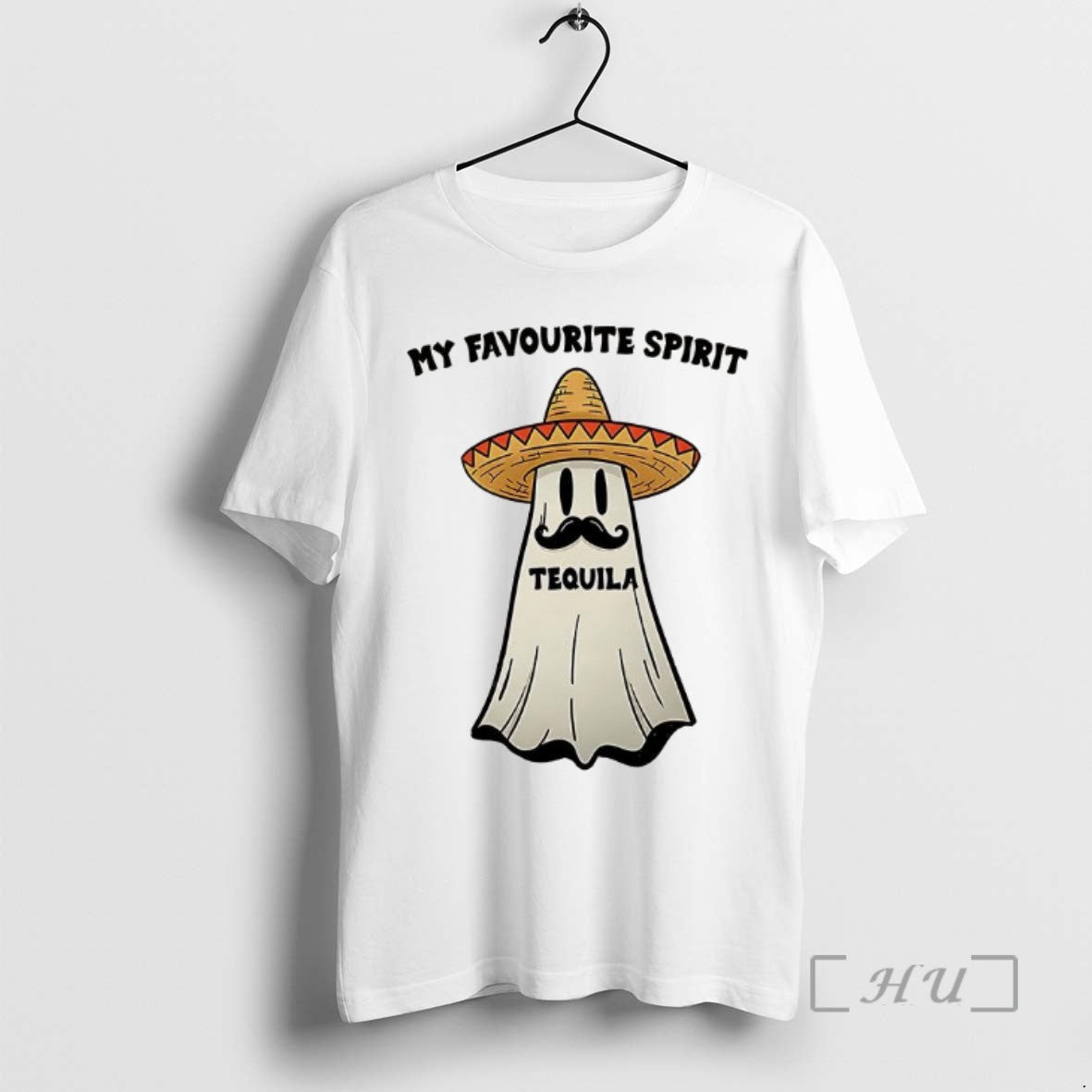 Officials My Favourite Spirit Ghost Tequila Halloween Tee Sweater