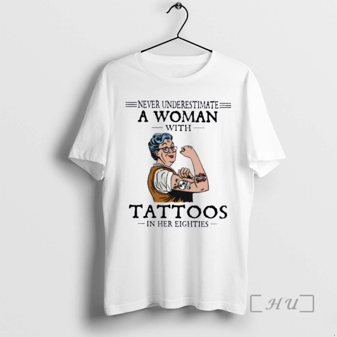 Officials Never Underestimate A Woman With Tattoos In Her Eighties Unisex