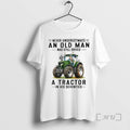 Officials Never Underestimate An Old Man Drives Tractor Seventies Unisex