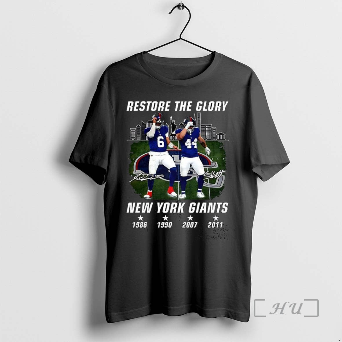 Officials New York Giants Restore The Glory Signature T Shirt Sweater