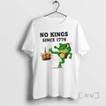 Officials No Kings Since 1776 Frog Protest Funny Shirts Sweater