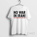 Officials No War In Iran Stop Operation Epstein Fury Unisex