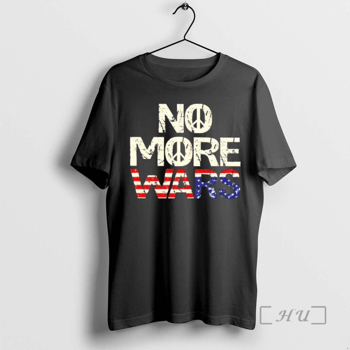 Officials No More War American Flag Tee Unisex