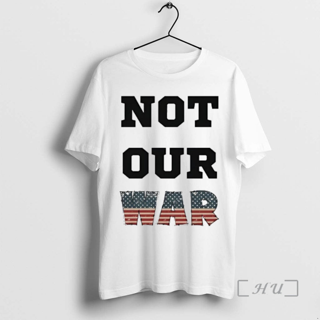 Officials Not Our War Usa Flag Unisex