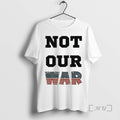 Officials Not Our War Usa Flag Unisex