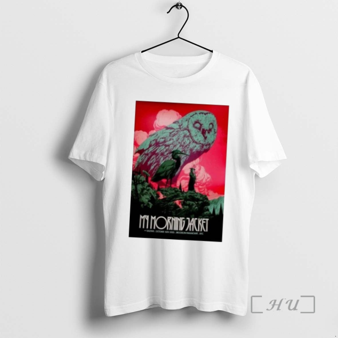 Officials Owl My Morning Jacket Oct 16 2025 Brooklyn Paramount Nyc Shirts Sweater