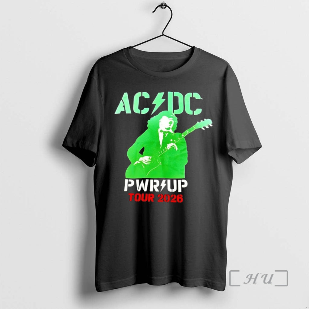 Officials Pwr Up Tour 2026 Ac Dc Latin America Vintage Unisex