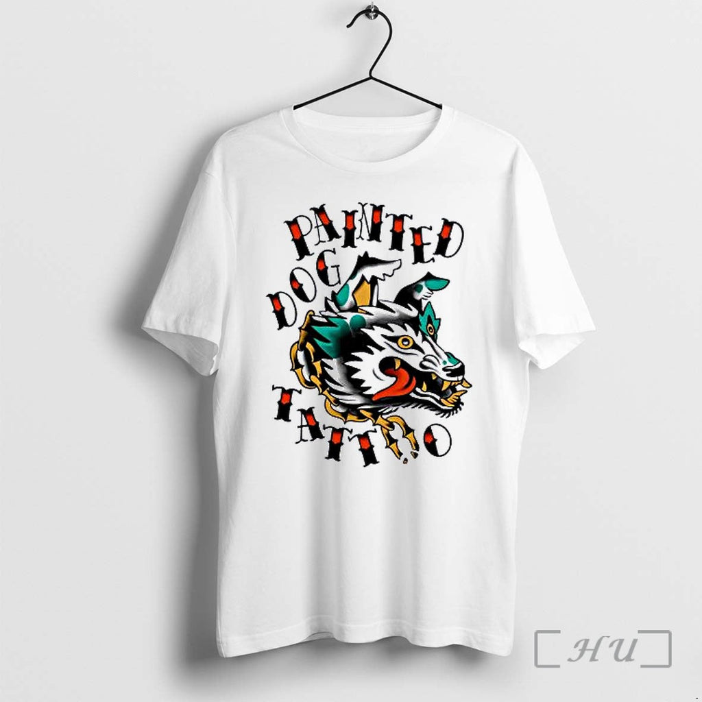 Officials Painted Dog Tattoo Premium T Shirts Sweater Jpg Unisex