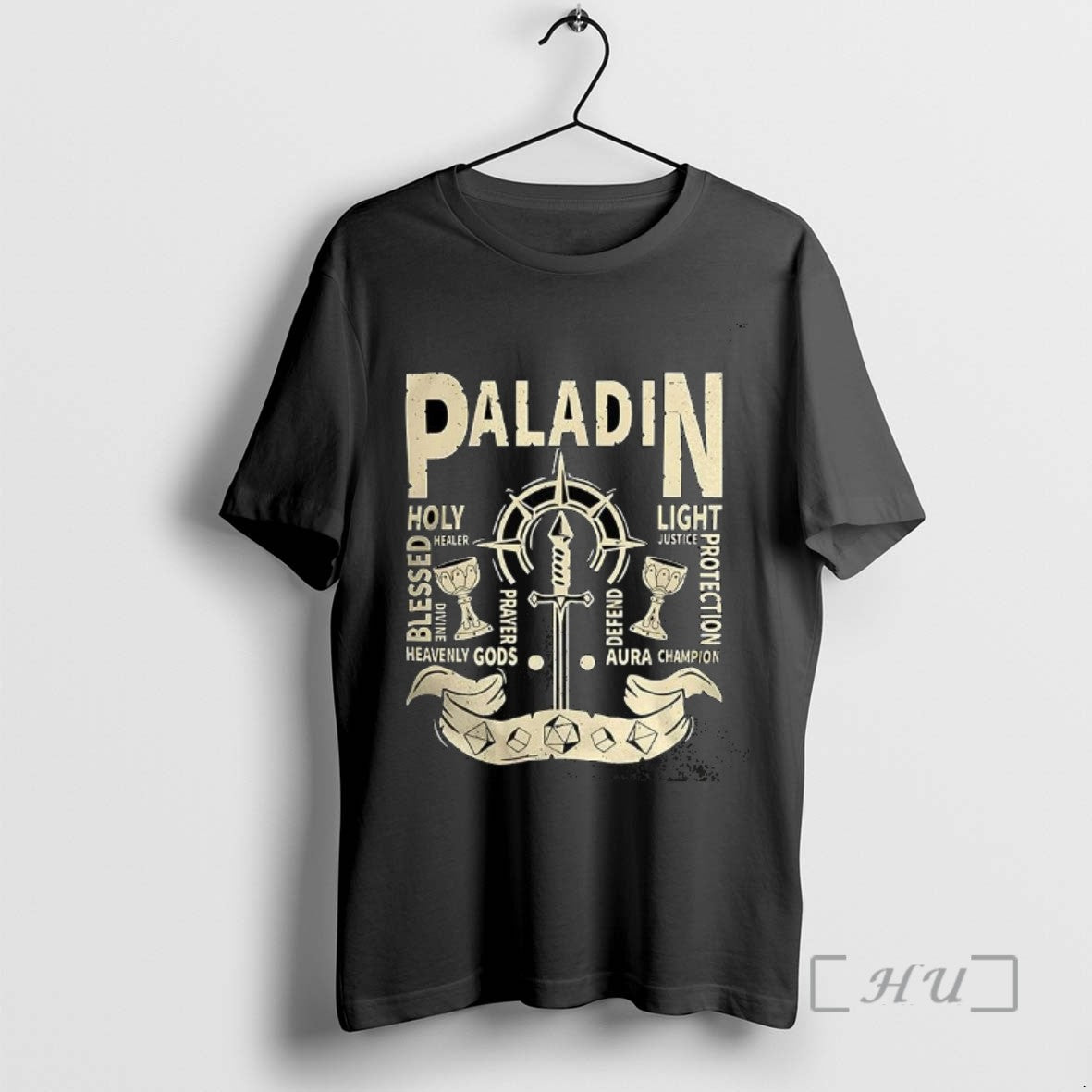 Officials Paladin Grunge Dungeons And Dragons Tee Sweater