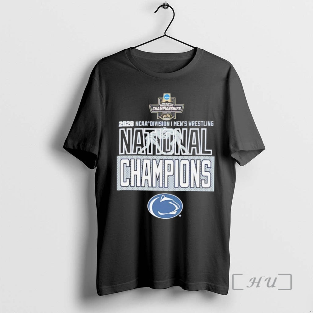 Officials Penn State Nittany Lions 2026 Mens Wrestling National Champions Unisex