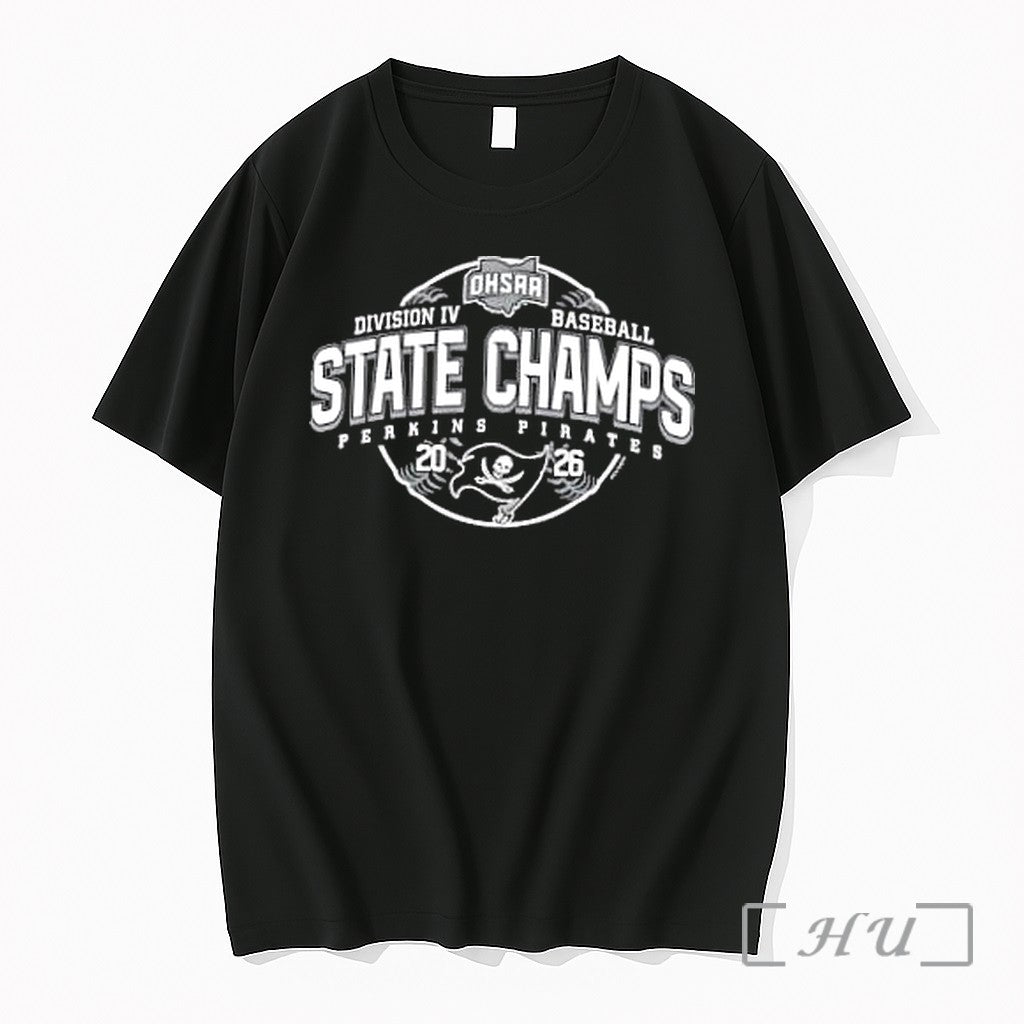 Officials Perkins Pirates 2026 Ohsaa Baseball Division 4 State Champions Unisex