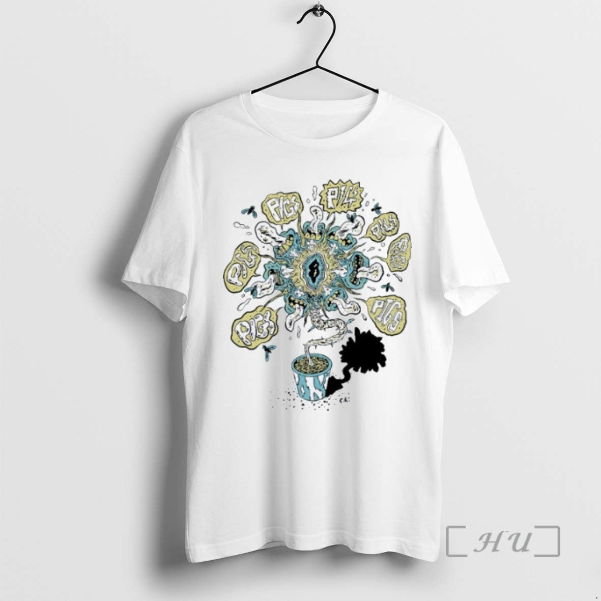 Officials Pigs X7 Plantpot Tee Sweater