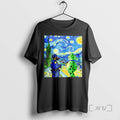 Officials Polish Portland Frog Starry Night Shirts Sweater