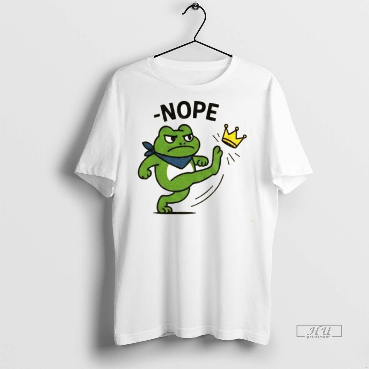 Officials Portland Frog No Kings In America Funny Political Meme T Shirt Sweater