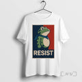 Officials Portland Frog Protest Resist 2025 Tee Shirt Sweater