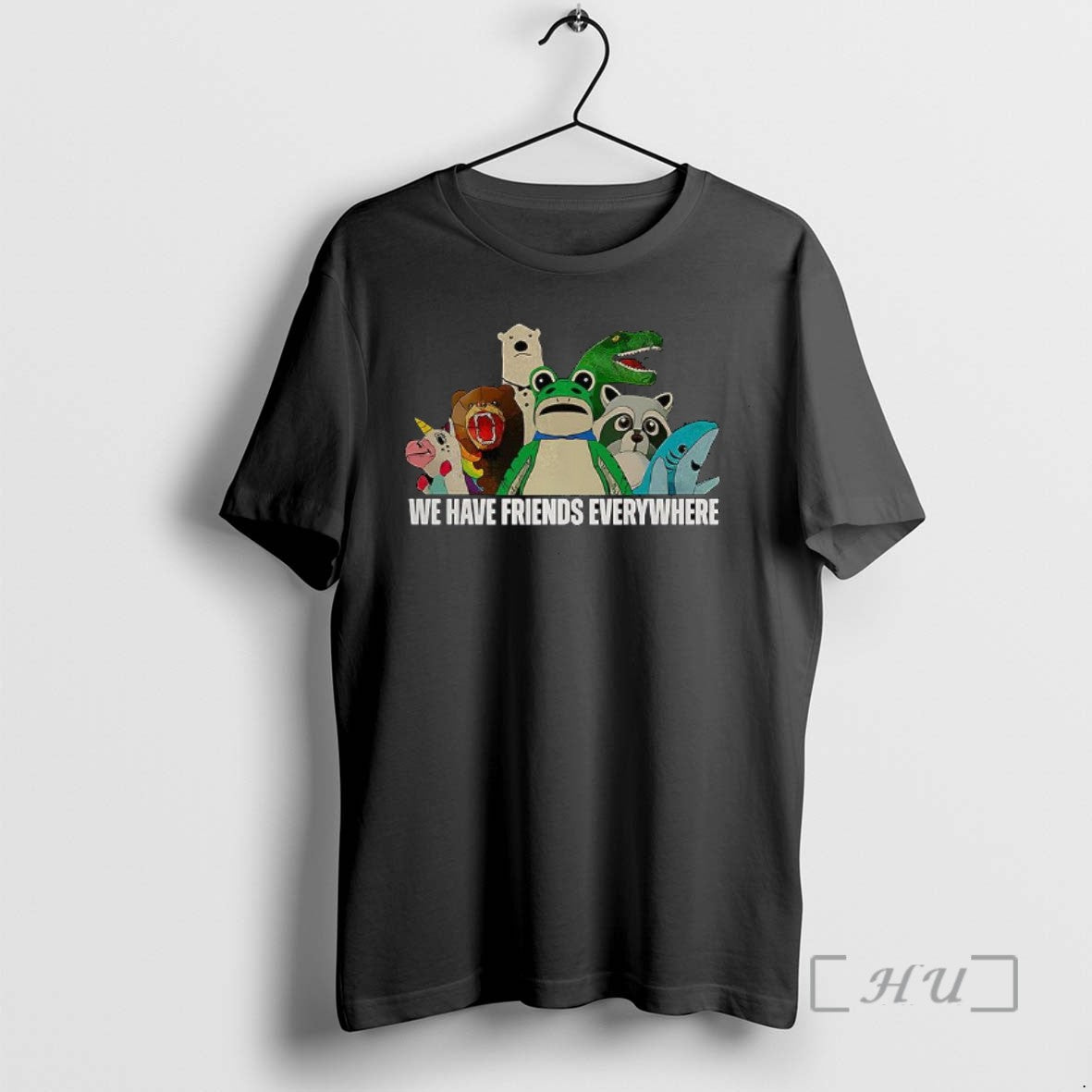 Officials Portland Frog We Have Friends Everywhere Tee Sweater