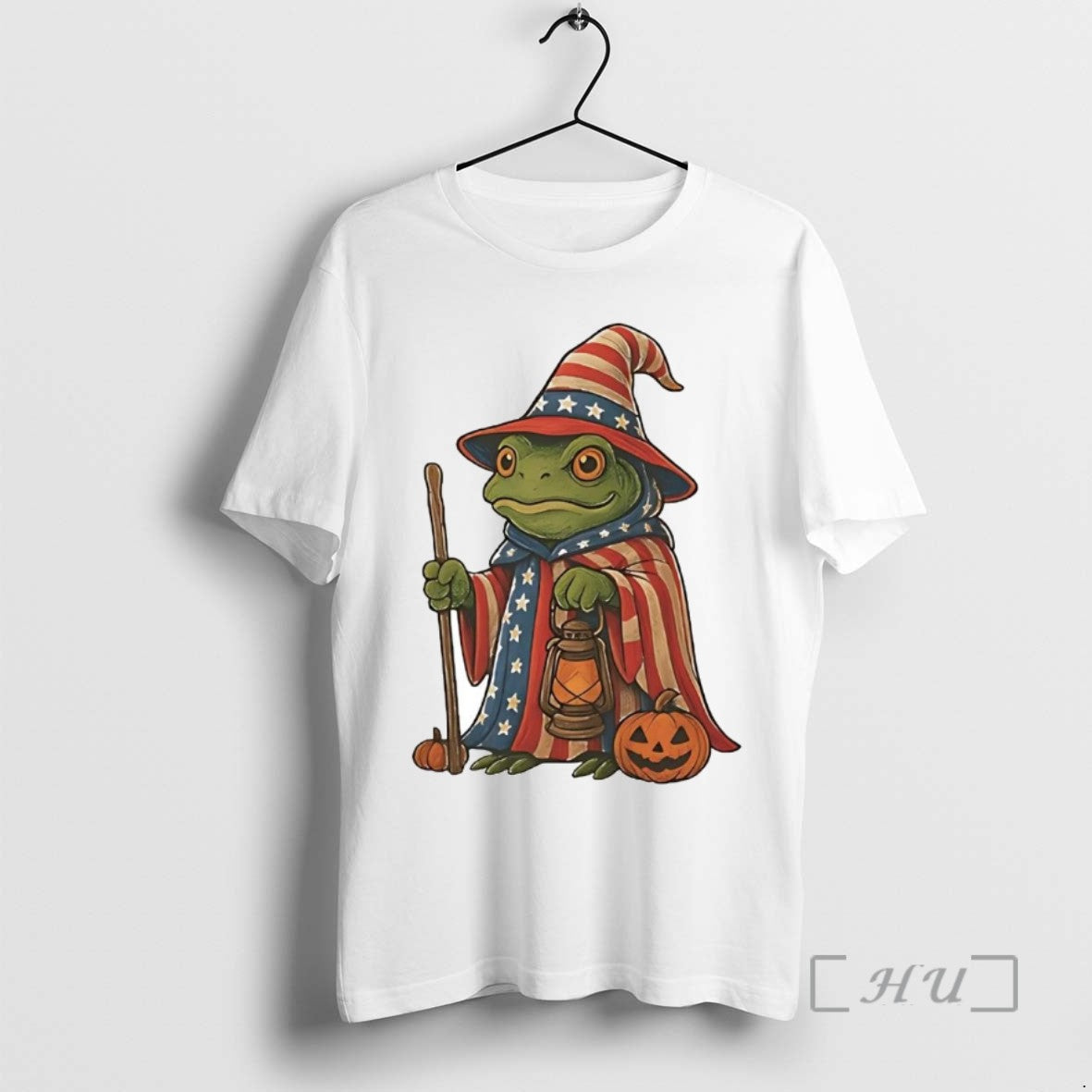Officials Portland Frog Wizard Patriotic Tee Shirt Sweater