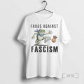 Officials Portland Frogs Against Fascism No Kings Tee Shirt Sweater