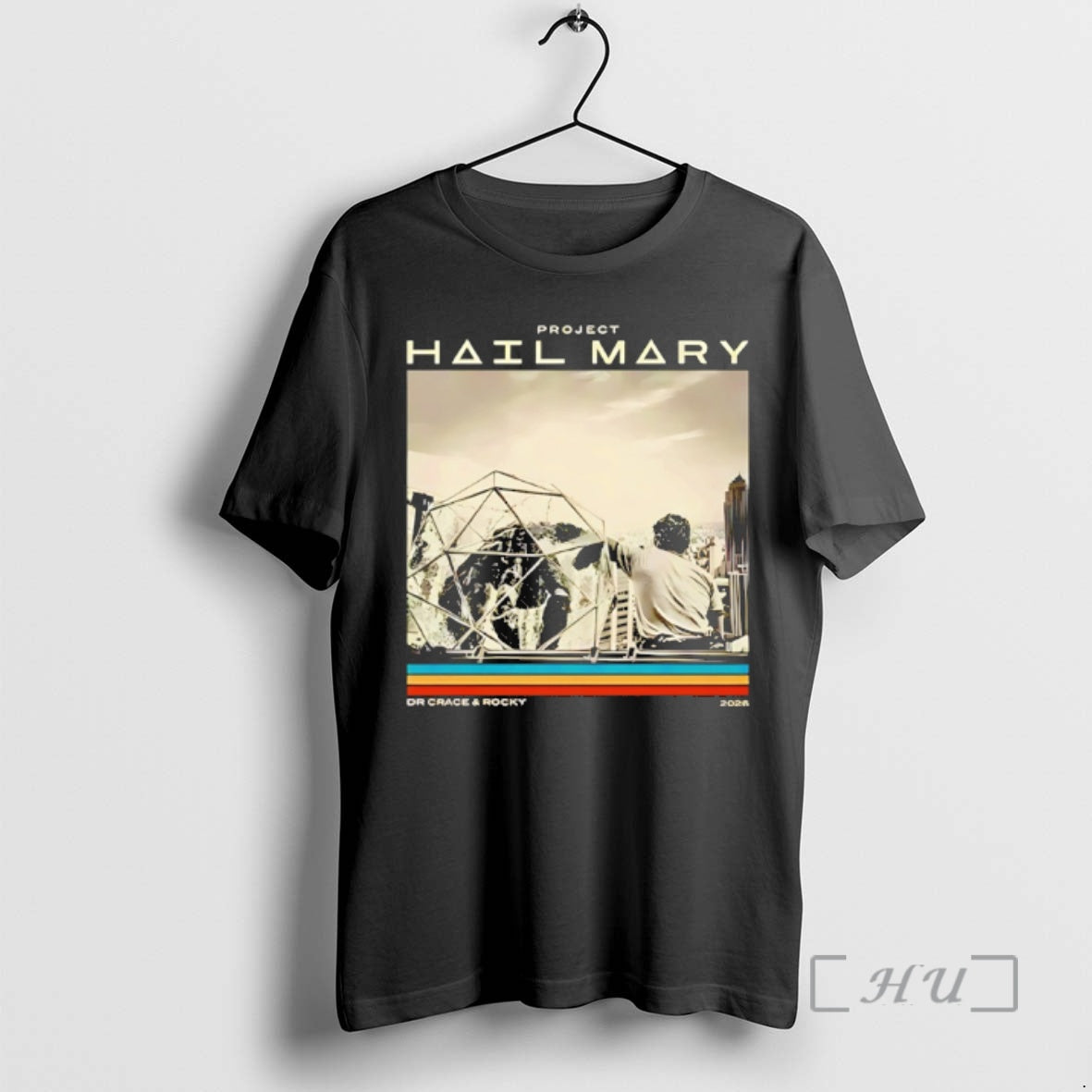 Officials Project Hail Mary Space Novel Retro Unisex