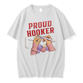 Officials Proud Hooker Hands Crocheting With Yarn Balls T Shirt Sweater