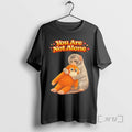 Officials Punch Monkey Graphic You Are Not Alone Unisex