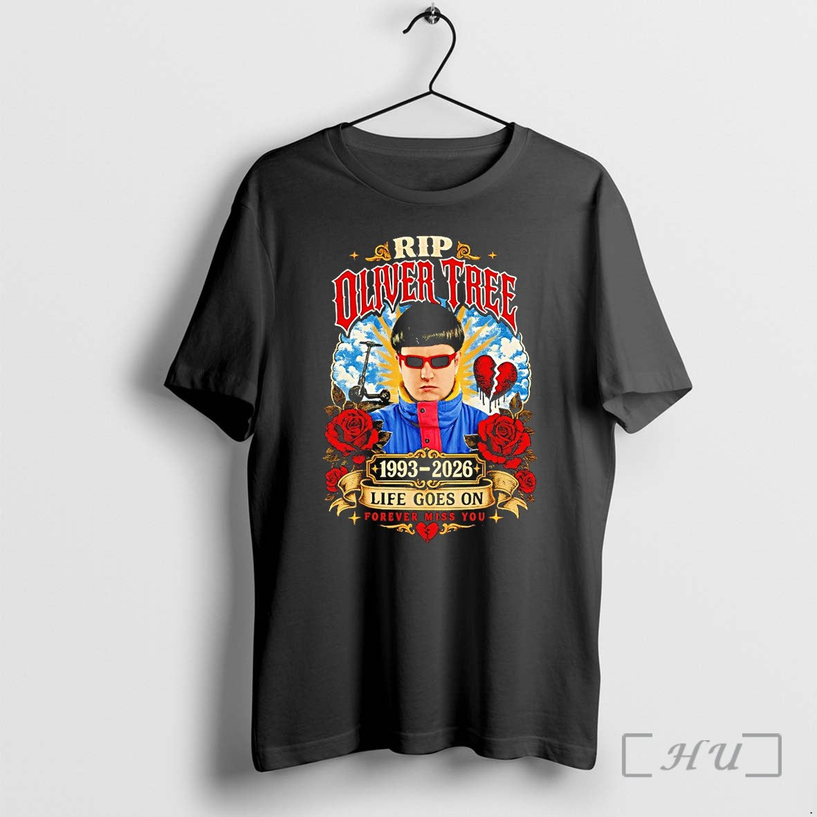Officials Rip Oliver Tree 1993 2026 Life Goes On Forever Miss You Premium T Shirts Unisex