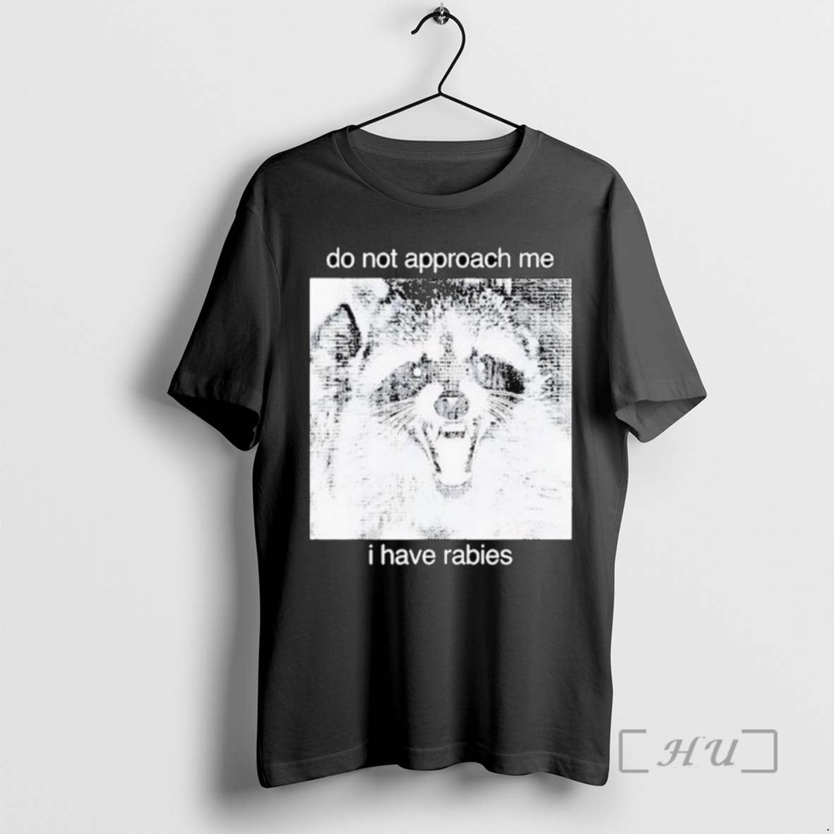 Officials Raccoon Do Not Approach Me I Have Rabies Long Sleve Shirts Sweater