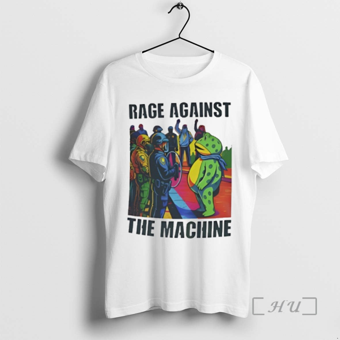 Officials Rage Against The Machine Portland Frog Tee Sweater