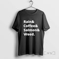 Officials Rain And Coffee And Salmon And Weed Tee Sweater