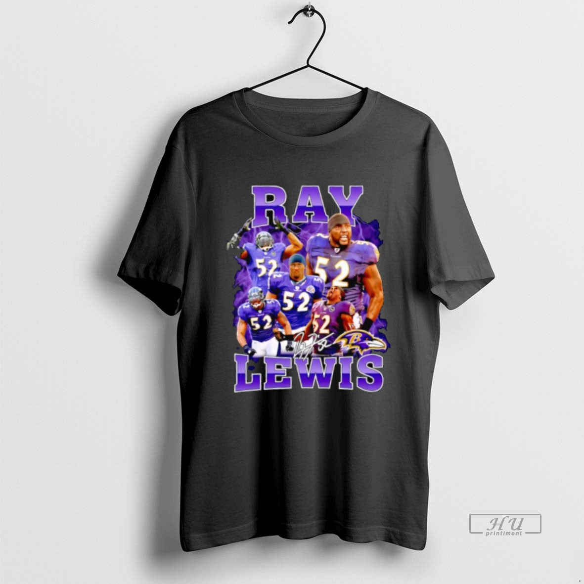 Officials Ray Lewis Baltimore Ravens Signature Logo
