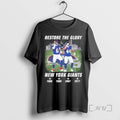 Officials Re The Glory Jaxson Dart And Cam Skattebo New York Giants T Shirt Sweater