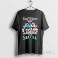Officials Real Women Love Baseball Smart Women Love The Seattle Mariners 2025 T Shirt Sweater